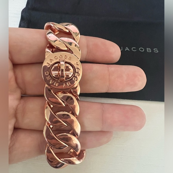 Marc By Marc Jacobs Jewelry - NWT Marc by Marc Jacobs Katie Turn lock Bracelet in Rose Gold​